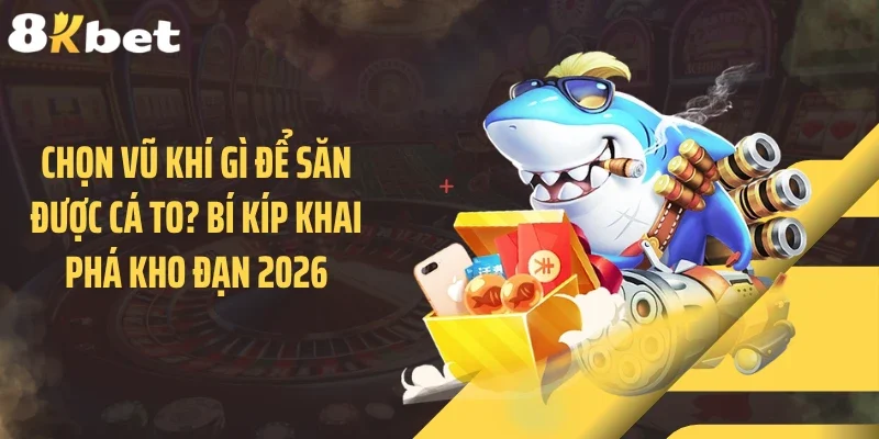 Chọn Vũ Khí Gì Để Săn Được Cá To? Bí Kíp Khai Phá Kho Đạn 2026