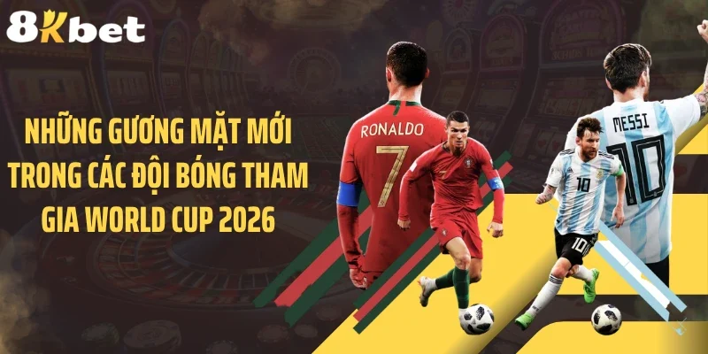 Những gương mặt mới trong các đội bóng tham gia World Cup 2026